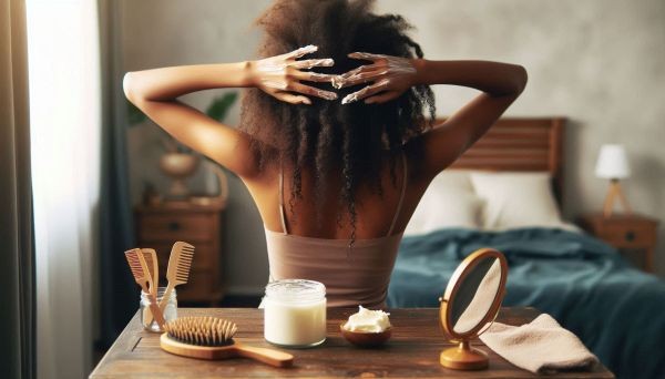 Shea Butter - good for hair and skin